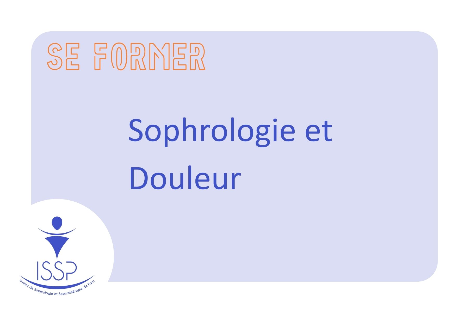 Sophrologie et Douleur Image illustrant avec du texte la formation de sophrologie et la douleur