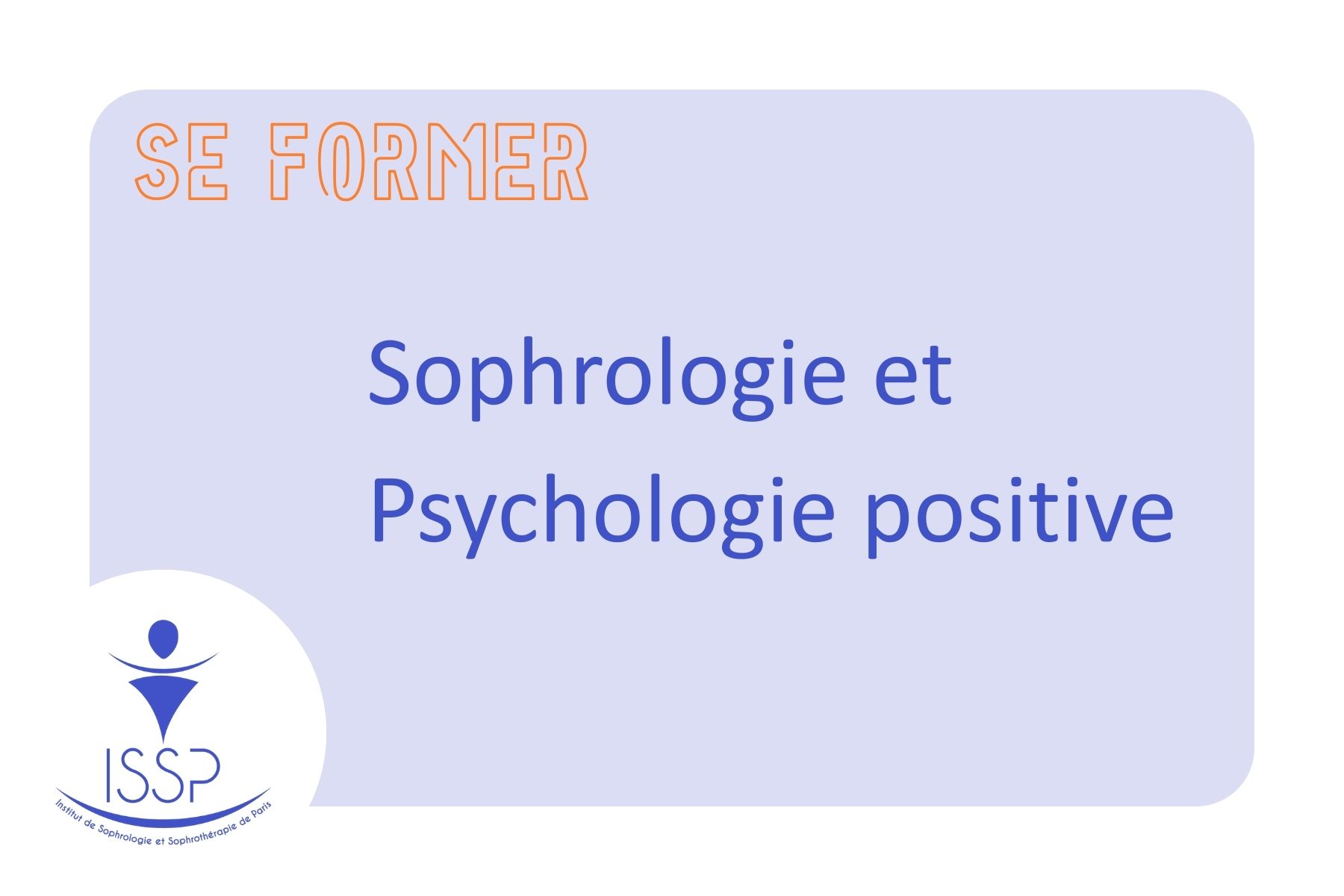 Psychologie positives Image illustrant avec du texte la formation de sophrologie et psychologie positive