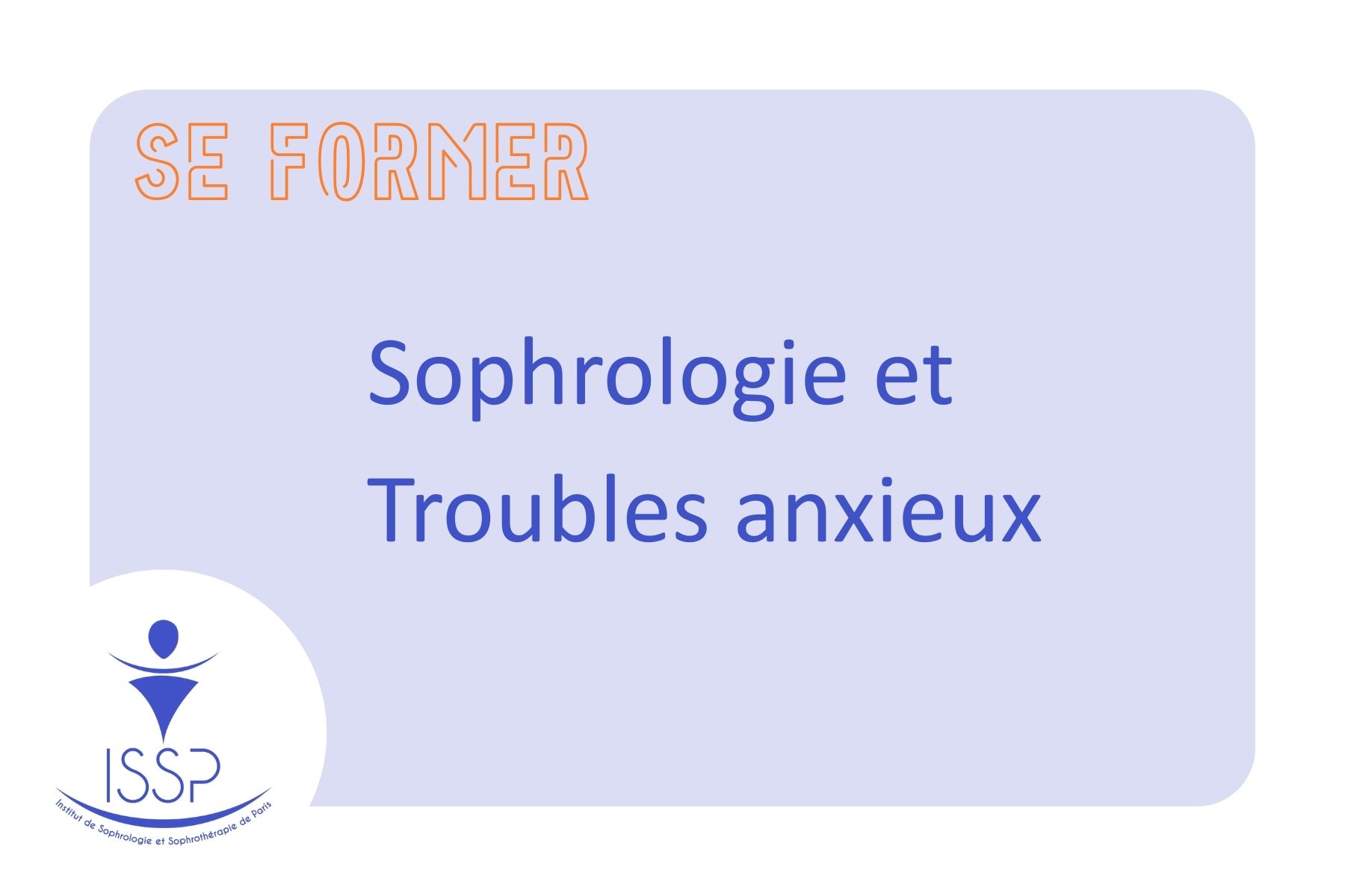 Sophrologie et Troubles anxieux Image qui illustreur le titre de la formation sophrologie et troubles anxieux