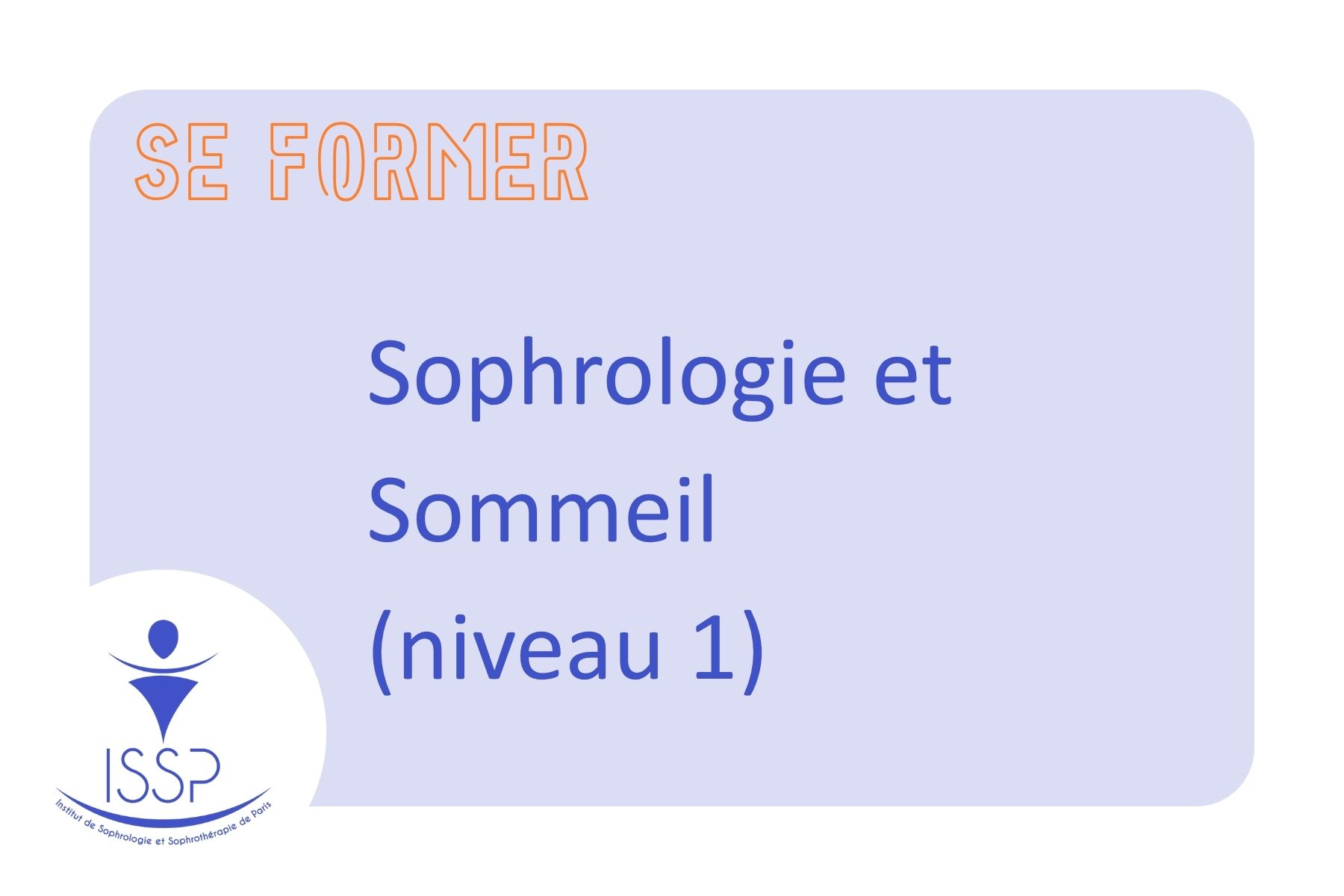 Image illustrant avec du texte la formation de sophrologie et relation d'aide
